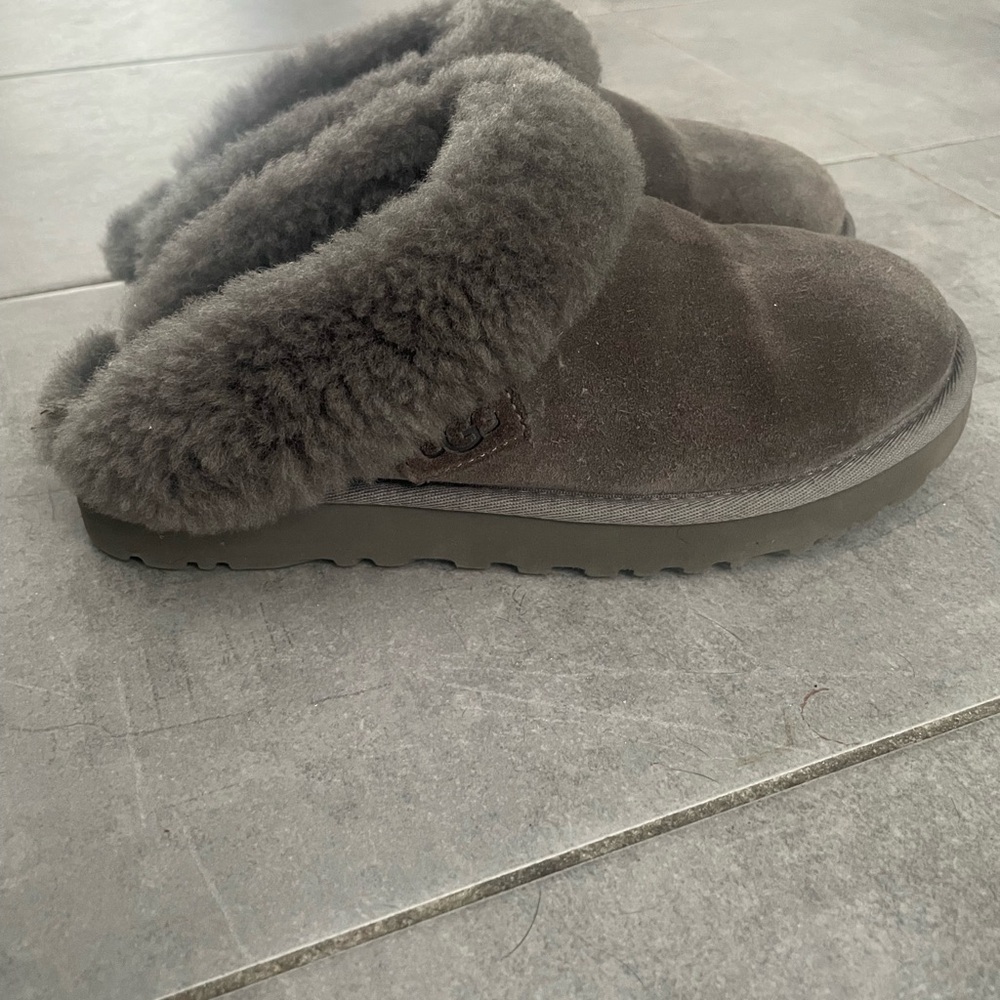 UGG Gray Shearling Shoes